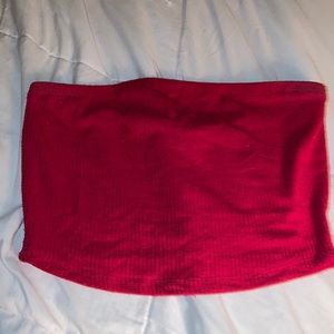 red tube top, BOZZOLO